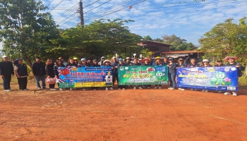 โครงการเดินรณรงค์ประชาสัมพันธ์การออกไปใช้สิทธิเลือกตั้งสมาชิกสภาองค์การบริหารส่วนตำบลข้าวสารและนายกองค์การบริหารส่วนตำบลข้าวสาร