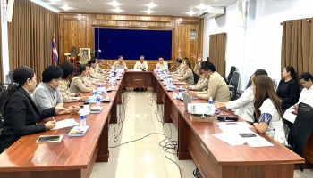 การประชุมสภาฯ องค์การบริหารส่วนตำบลข้าวสาร สมัยสามัญ สมัยเเรก ประจำปี 2569