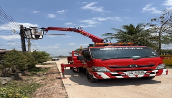 ตรวจสอบ ปรับปรุงซ่อมแซม ไฟฟ้าสาธารณะ เพื่อเพิ่มประสิทธิภาพในการใช้งาน ในเขตพื้นที่ บ้านกุดเข็งหมู่(3)