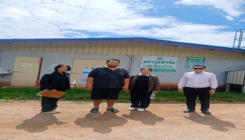 ออกตรวจสถานประกอบการที่เป็นอันตรายต่อสุขภาพ (ฟาร์มสุกร) เพื่อต่ออายุใบอนุญาตประกอบกิจการที่เป็นอันตรายต่อสุขภาพ (ตาม พ.ร.บ. การสาธารณสุข) จำนวน 3 โรงเรือน